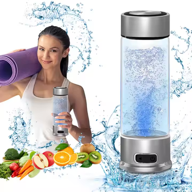 Hydrogen Water Bottle – Portable Wellness Cup with USB Charging 420ml